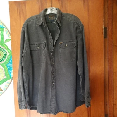 VTG Woolrich Button Down Men's (XL-XXL) Brushed Flannel/cotton heavy shirt  6460 - Image 1 of 2