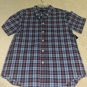 Ralph Lauren Boys Short Sleeve Button Up Size L (14-16) - Picture 1 of 4