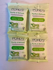 Toallitas faciales desmaquillantes 4 estanques Aloe Vera 40 tamaño total de viaje EXP MAYO 2027 - Imagen 1 de 6