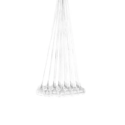 ET2 E20112-24 Starburst 37 luces 33" ancho níquel satinado luz colgante Foto 1 de 3