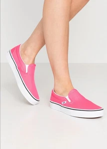 Sneakers donna Vans slip on rosa caprifoglio cenere taglia 8 NUOVE - Foto 1 di 10