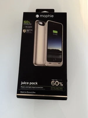 mophie Juice Pack внешний аккумулятор чехол для iPhone 6 Plus/6s Plus - золото... - Изображение 1 из 4