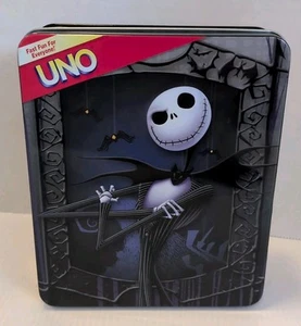 Nightmare Before Christmas Uno Game In Tin Box Complete. - Picture 1 of 6