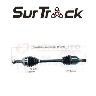 SurTrack CV Axle Shaft for 2012-2015 Hyundai Veloster 1.6L L4 - Constant cd Foto 1 de 4