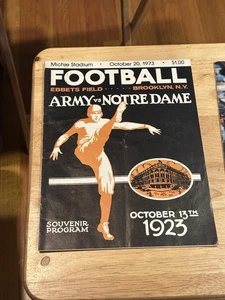 10/13/1973 Army vs. Notre Dame College Program Rare Find - Picture 1 of 1