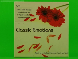 VARIOUS ARTISTS CLASSIC EMOTIONS (3 x CD) (623) 20+ Track CD Album including Pic - Photo 1/8