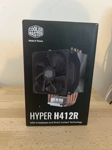Cooler Master Hyper H412R Compact CPU Air Cooler with 4 Copper Heat Pipes. 92mm - Afbeelding 1 van 4