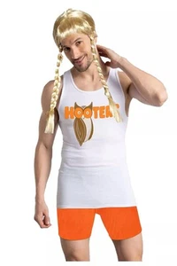 Adults Mens Stag Party Night Hooters Girl Fancy Dress Costume - Picture 1 of 7