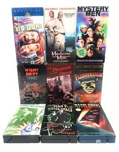 Vintage Movie VHS/VCR Film Lot Of 9 - 80’s 90's Movies Classics Various Genres!! - Picture 1 of 12