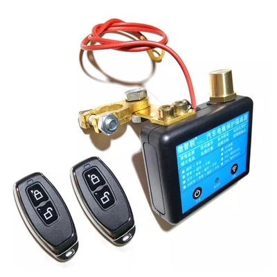 24V Automatisch Batterie Trennschalter Schutzschalter mit 2Fernsteuerung 350A DE - Image 1 of 4