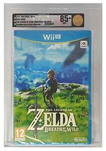 Wii U - The Legend of Zelda: Breath of the Wild #VGA Grading SEALED 85+ EU NEU