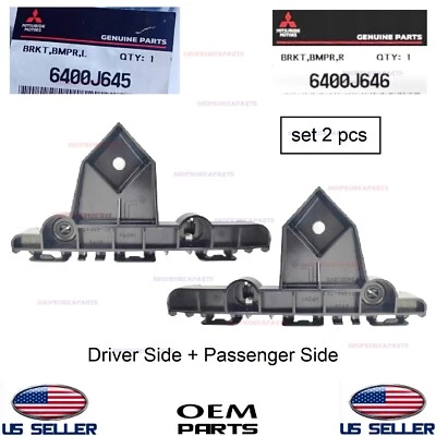 Juego de soportes de parachoques delantero izquierdo y derecho 2 piezas ⭐OEM⭐ Mirage 2021-24 Mirage G4 2021-24 Foto 1 de 4