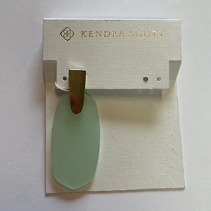 Kendra Scott Aragon Dangle Statement Single Earring Gold Tone Iridescent - Picture 1 of 5