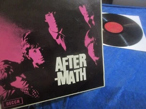 ROLLING STONES ♣︎♣︎ AFTER - MATH ♣︎♣︎ TOP 1st ISSUE 1966 / WABBELCOVER RED-GOLD - Bild 1 von 10