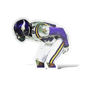 Pegatina brillante de vinilo laminado autoadhesivo Randy Moss Mooning Minnesota Vikings - Imagen 1 de 7