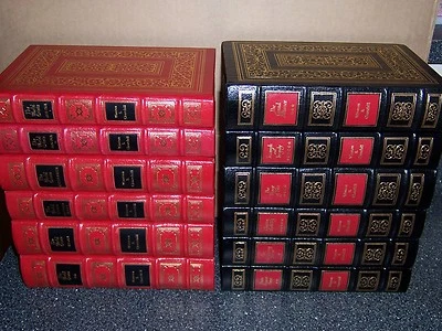 easton press LIBRARY OF WINSTON CHURCHILL WWI WWII ENGLISH-SPEAKING 28 vols - Image 1 of 4