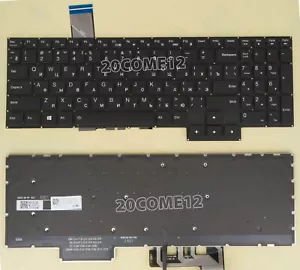 Teclado retroiluminado blanco ruso para Lenovo Legion 5-17IMH05H 5-17IMH05H - Imagen 1 de 3
