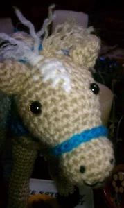 Mystische Pferde - Handarbeit - gehäkelt - Amigurumipferd - it's Admiral - Bild 1 von 12