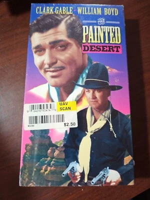 The Painted Desert VHS Clark Gable William Boyd - Image 1 of 2
