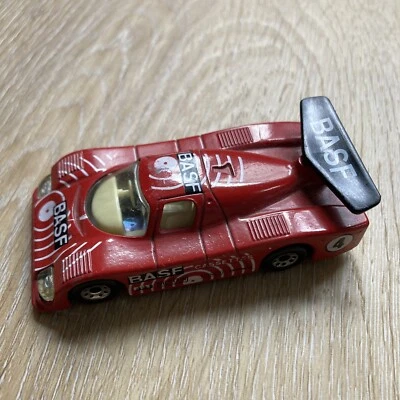 1984 Matchbox Red #4 Sauber Group C Racer BASF Car MB-66 Macau 1:55 Scale - Image 1 of 4