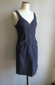MONTANA Robe été bustier jean's denim T 38 - Picture 1 of 10