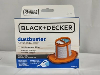 FILTRO DE REEMPLAZO AVANZADO BLACK+DECKER Dustbuster serie de aspiradoras HHVKF HHVK Foto 1 de 4