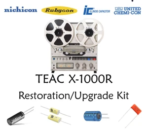 Kit de actualización de restauración de cubierta de carrete Teac X-1000R reparación reconstrucción condensador - Imagen 1 de 6