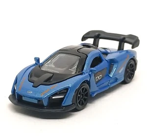 Majorette McLaren Senna Blue / Black - 1:56 (3") no Package - Picture 1 of 6