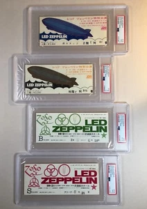 1971 1972 Led Zeppelin Japan Tour Ticket (ONE) Budokan Tokyo PSA - Picture 1 of 12