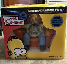 The Simpsons At Home Homer Talking Animated Motion Telephone - In Box