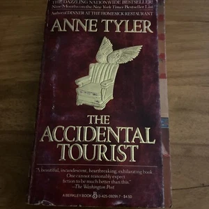 The Accidental Tourist by Anne Tyler 1985 Paperback (Berkley) - Picture 1 of 6