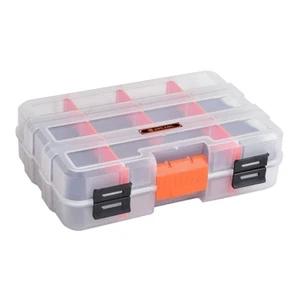 SMALL PARTS CONTAINER ORGANIZER 22-Compartment Plastic Portable Storage - Picture 1 of 12