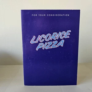 Licorice Pizza 2021 FYC Screener SAG For Your Consideration DVD Free US Shipping - Picture 1 of 4