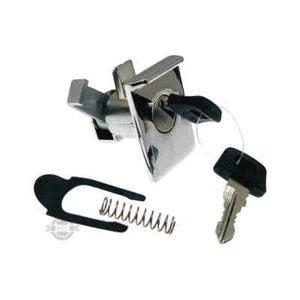 KIT SERRATURA CROMATA PER BAULETTO VESPA PK 50 XL - Picture 1 of 1