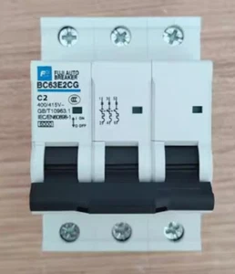 Fuji Electric Miniature Circuit Breaker MCB BC63E2CG-3P C2 2A - Picture 1 of 1