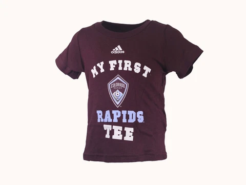 Colorado Rapids Official MLS Kids Baby Infant Toddler Adidas T-Shirt New Tag Cover