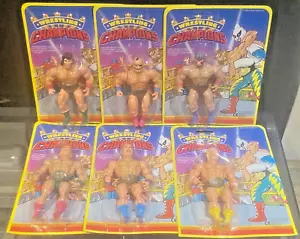 Lote Wrestling Champions - MOTU / WF / WRESTLING KO - Años 80 - Imagen 1 de 7