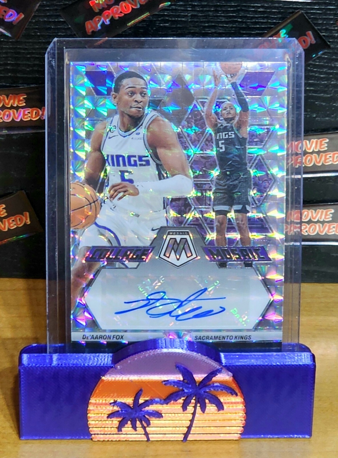 2022 Panini Mosaic Collage De’Aaron Fox Auto Sacramento Kings 🔥🔥