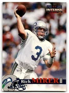 Pro Line II 1996 Intense Doble Intensidad Rick Mirer Seattle Seahawks #5 - Imagen 1 de 2