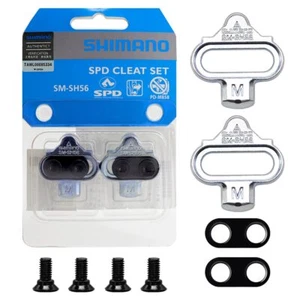 Shimano SM-SH56 Cleats Set Mountain Bike Pedal Set SPD SL GENUINE SH51 New Pack - Picture 1 of 3