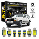20x White Interior LED Lights Dome Bulb Package Kit For Jeep Cherokee 1997-2001 Jeep Cherokee