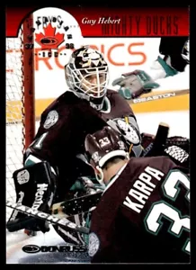 1997 Donruss Canadian Ice #37 Guy Hebert - Anaheim Mighty Ducks - Picture 1 of 2