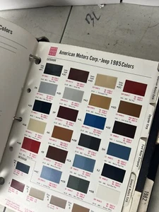 Napa Martin Senior Book Import Auto Paint Chip Color Gm Ford Jeep 1970s 1980s - Bild 1 von 16