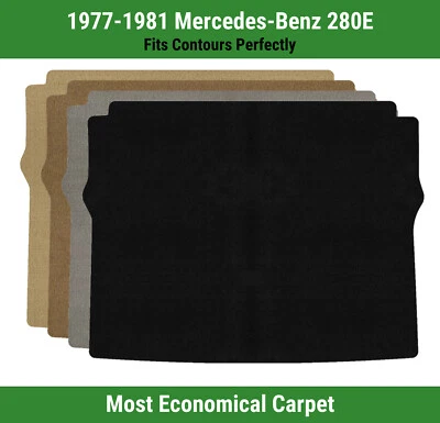 Alfombra de maletero Lloyd Velourtex para Mercedes-Benz 280E 1977-1981  Foto 1 de 4