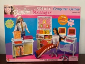 Barbie Secret Message Computer Center Spielset 2000 Mattel - Bild 1 von 2