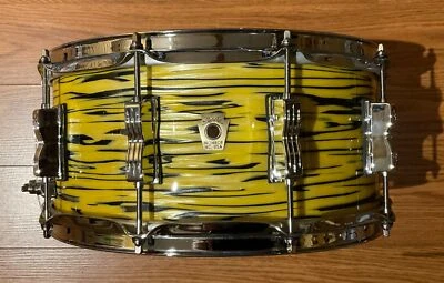 Ludwig Classic Maple Snare Drum 14x6.5” Lemon Oyster - LS403XXA2 - Image 1 of 4