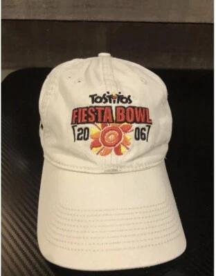 35th Annual Tostitos Fiesta Bowl 2006 Ohio State Nike Sombrero Beige Ajustable Foto 1 de 4