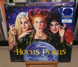 HOCUS POCUS BLUE SOUNDTRACK LP JOHN DEBNEY WITCHES LAIR FINGERS THE BLACK CAN - Picture 1 of 8