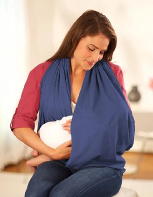 Cachecol de enfermagem NuRoo cobertura privacidade amamentação - elegante e funcional - Imagem 1 de 2