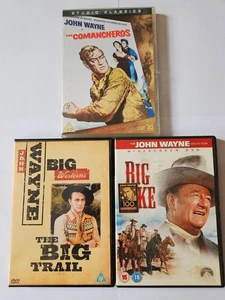 John Wayne Western Trilogy - Set Of 3 Movie DVDs - Picture 1 of 2